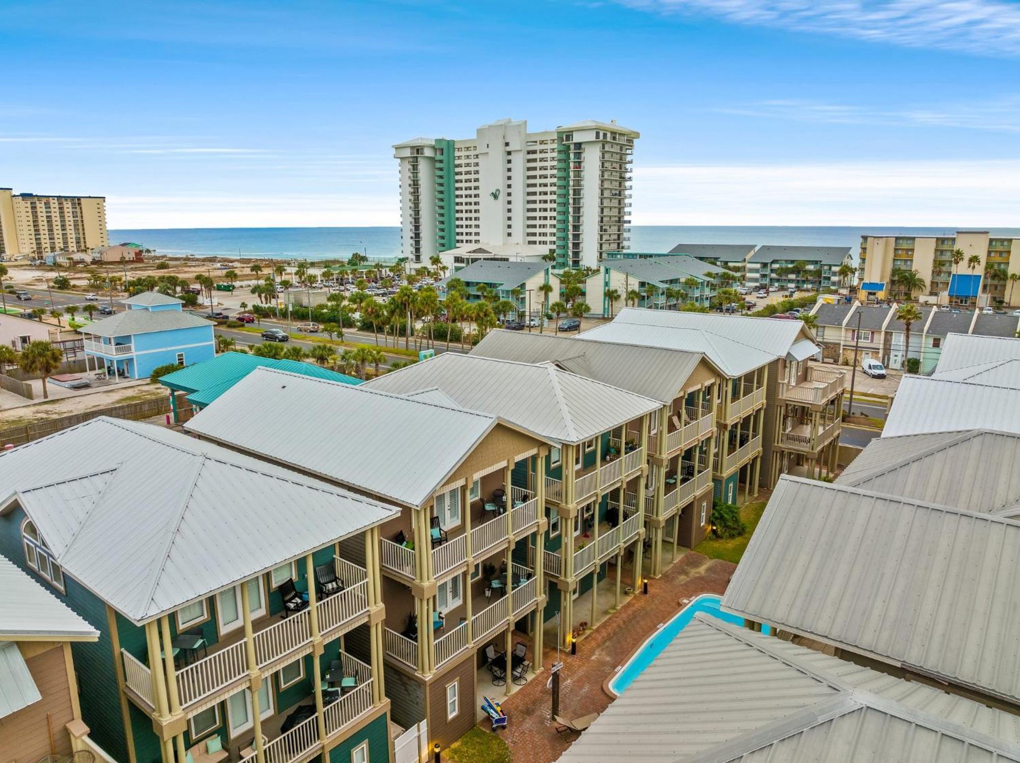 Crescent Moon Palace - A Luxury Home With Pool, Parking, Just Steps To The Beach Panama City Beach Exterior foto
