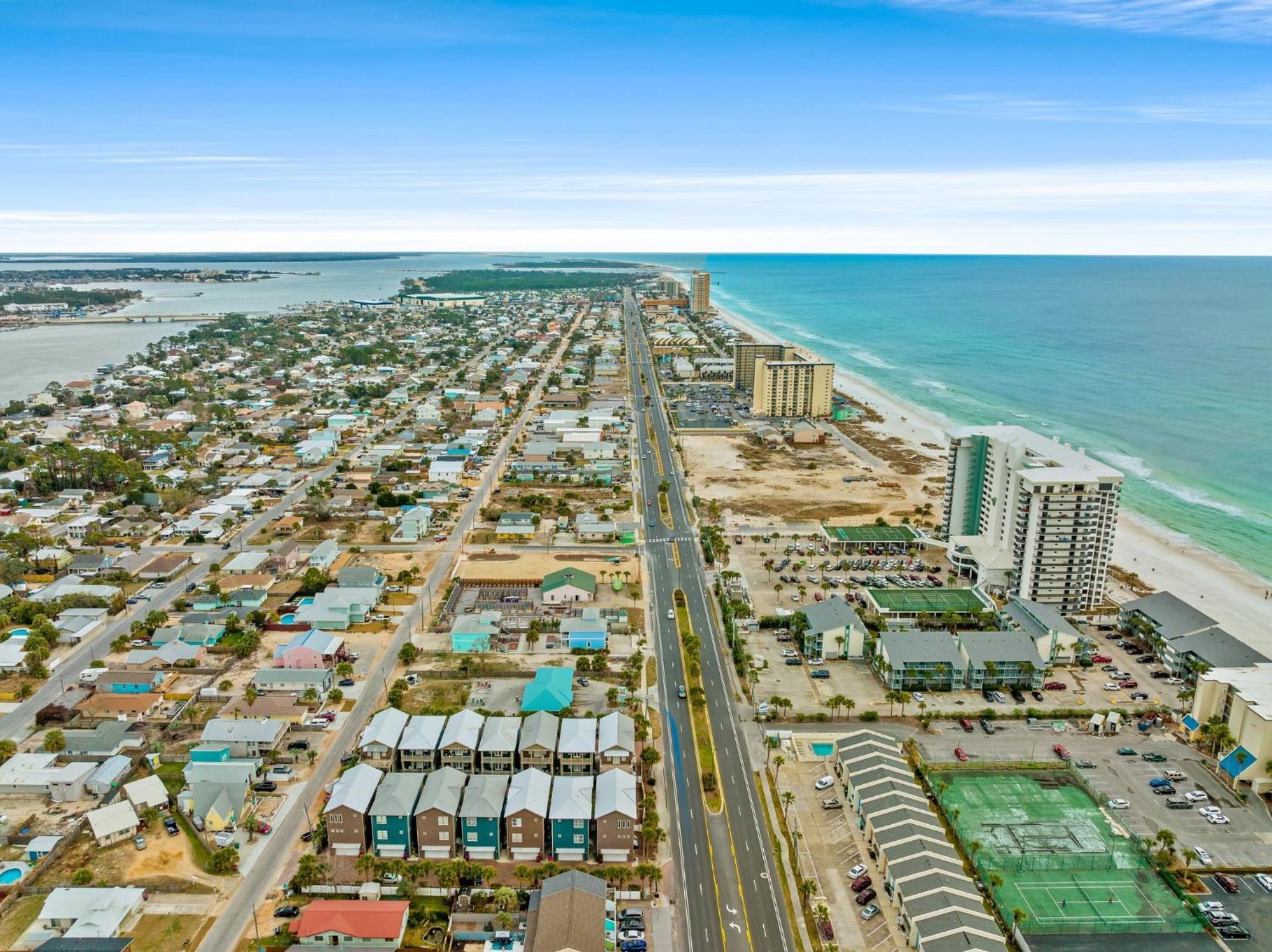 Crescent Moon Palace - A Luxury Home With Pool, Parking, Just Steps To The Beach Panama City Beach Exterior foto