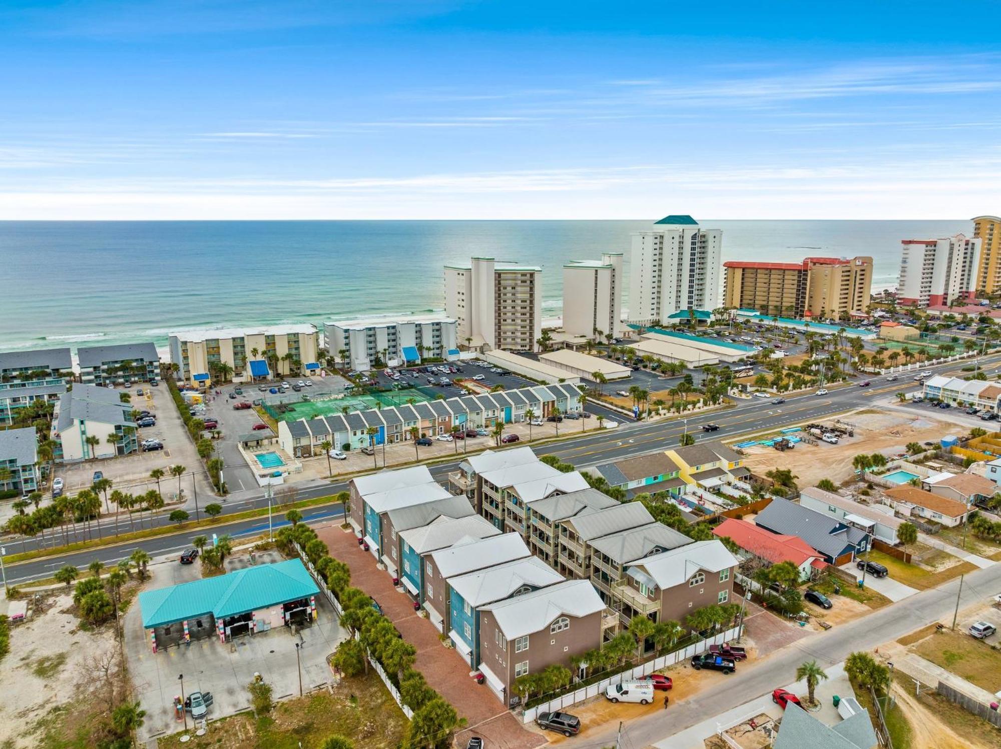 Crescent Moon Palace - A Luxury Home With Pool, Parking, Just Steps To The Beach Panama City Beach Exterior foto